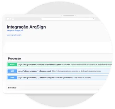 Integre a Assinatura Eletrônica à seus sistemas